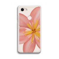 Pink Ellila Flower: Google Pixel 3 Transparant Hoesje