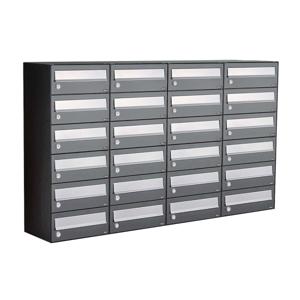 Allux Hive Set 4-Breed, 6-Hoog Antraciet - 40030065_4x6