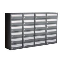 Allux Hive Set 4-Breed, 6-Hoog Antraciet - 40030065_4x6