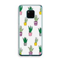 Sanseveria: Huawei Mate 20 Pro Transparant Hoesje