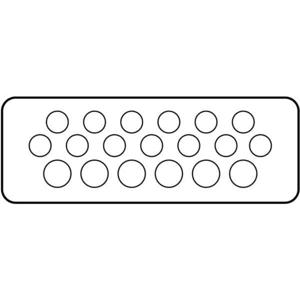 Eaton FL4-3 Flensplaat Met uitsparingen (l x b x h) 23 x 329 x 116 mm Plastic Grijs 1 stuk(s)