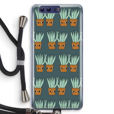 Sansevieria: Honor 9 Transparant Hoesje met koord
