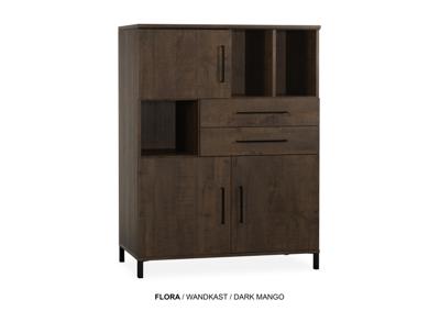 Flora wandkast