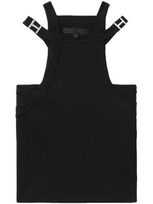 HELIOT EMIL débardeur Zephyr à design nervuré - Noir