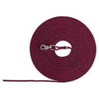 TRIXIE HONDENRIEM SLEEPLIJN ROND ZONDER HANDLUS SANGRIA ROOD 20 MTR X 0,6 CM