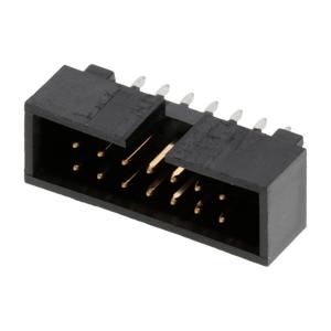 Molex 702461402 Male connector Rastermaat: 2.54 mm Totaal aantal polen: 14 Aantal rijen: 2 1 stuk(s) Tray