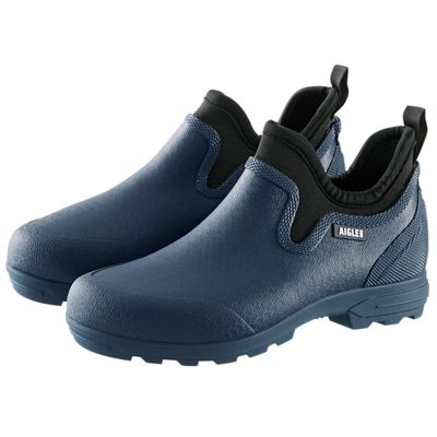 Aigle Dames laarzen Lessfor Plus 2, storm blue/noir, Maat: 37