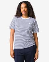 HEMA Nijntje dames T-shirt jersey strepen blauw (blauw)