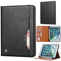 Kneed huid textuur horizontale Flip lederen case voor iPad Air 2019 10 5 inch met fotolijst & houder & card slots & portemonnee & pen slot (zwart)