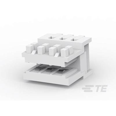 TE Connectivity 1-966194-3 Female header, inbouw (standaard) Inhoud: 1 stuk(s) Bulk