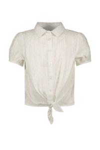 B.Nosy Meisjes blouse met knoop - Cotton