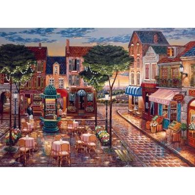 Puzzel van 1000 stukjes Parijs in schilderkunst, Volwassenen en kinderen vanaf 14 jaar, Puzzel van hoge kwaliteit, 12000521, Ravensburger