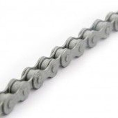 Simson ketting normaal anti-roest - fietsketting 1/2x1/8 - 112 schakels - grijs