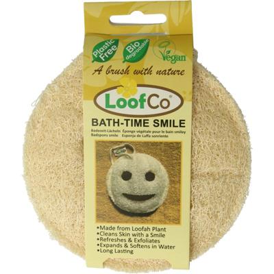 Loofco Douche en bad spons smiley bio