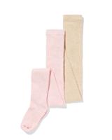 HEMA Kinder Maillots Structuur - 2 Stuks Roze (roze)