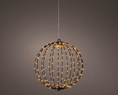 Microled verlichte bal 28 cm 192 lampjes