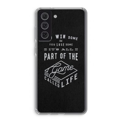 Life: Samsung Galaxy S21 FE Transparant Hoesje