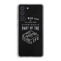 Life: Samsung Galaxy S21 FE Transparant Hoesje