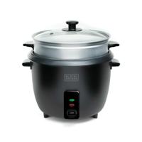 rijstkoker Black & Decker BXRC1800E Zwart 1,8 L
