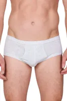 HL-tricot heren slip met gulp, Flatlock - Heren onderbroeken met sluiting - Katoenen ondergoed