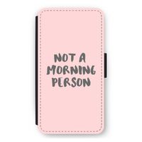 Morning person: iPhone 12 mini Flip Hoesje