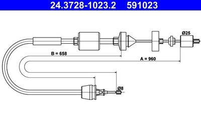 Koppelingkabel 24372810232