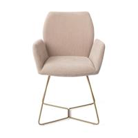 Jesper Home Misaki eetkamerstoel Sand Strand beehive gold