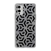 Crazy pattern: OnePlus 9 Transparant Hoesje