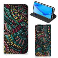 Huawei P40 Lite | Hoesje met Magneet | Aztec