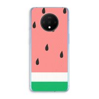 Watermeloen: OnePlus 7T Transparant Hoesje