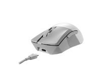 ASUS ROG Gladius III Wireless Aimpoint White muis Rechtshandig RF Wireless + Bluetooth + USB Type-A Optisch 36000 DPI - thumbnail