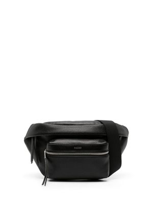SANDRO sac banane à logo embossé - Noir