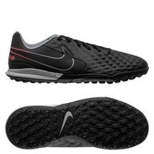 Nike Tiempo Legend 8 Academy TF Black x Prism - Zwart/Donkerrood/Blauw Kinderen