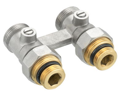 Cornat Kraanblok Ventiel-Radiator Recht - T591510