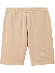 Burberry short de sport à logo EKD brodé - Tons neutres