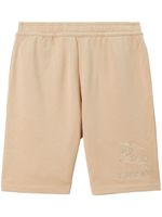 Burberry short de sport à logo EKD brodé - Tons neutres