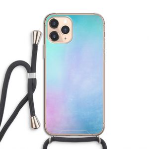 mist pastel: iPhone 11 Pro Transparant Hoesje met koord