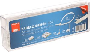 Max Hauri AG 112602 kabelbinder Standaard kabelbinder Transparant 25 stuk(s)