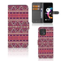 Motorola Edge 20 Lite | Telefoon Hoesje | Aztec Paars
