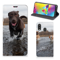 Samsung Galaxy M20 Hoesje maken Honden Labrador