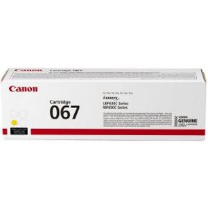 Canon 067 tonercartridge 1 stuk(s) Origineel Geel