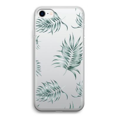 Simple leaves: iPhone SE 2020 Transparant Hoesje