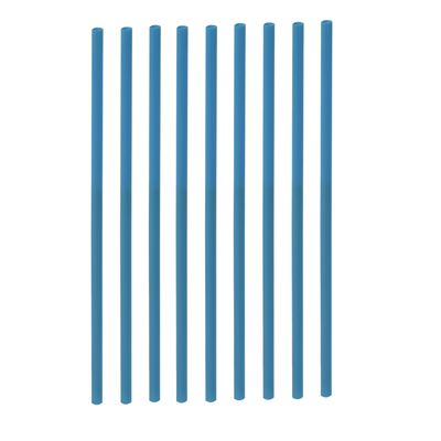 Herbruikbare rietjes - 50x - Blauw - Kunststof - 22 cm Herbruikbare rietjes - 50x - Blauw - Kunststof - 22 cm