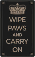 Vinyl tapijt dieren wipe paws and carry on