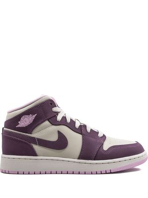 Jordan Kids baskets Air Jordan 1 Mid (GS) - Violet
