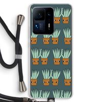 Sansevieria: Xiaomi Mi Mix 4 Transparant Hoesje met koord