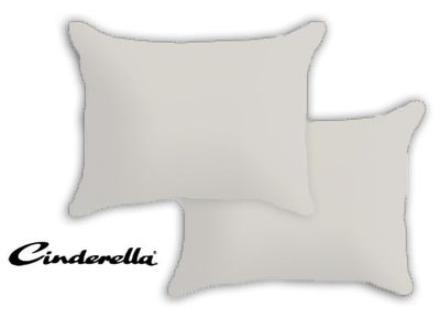 Cinderella kussenslopen basic 2 stuks ivory