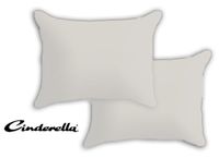 Cinderella kussenslopen basic 2 stuks ivory