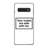 Safe with me: Samsung Galaxy S10 4G Volledig Geprint Hoesje