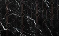 Noordwand Komar Pure Fotobehang Marble Black - P040-VD4